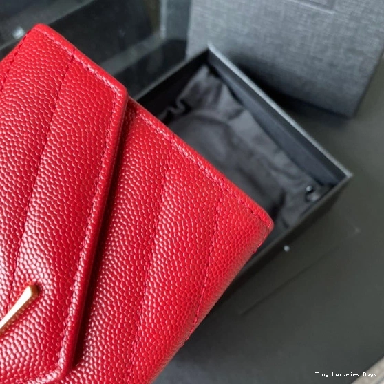Tony Luxuries ENVELOPE WALLET YSL SMALL MONOGRAM IN 0717